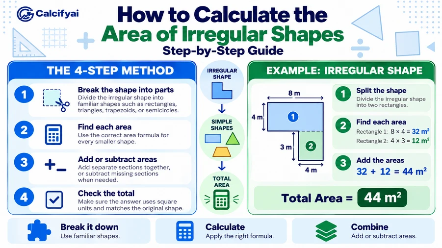 area of irregular shapes