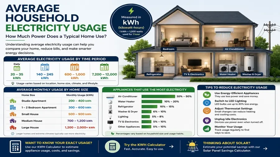 Average Household Electricity Usage