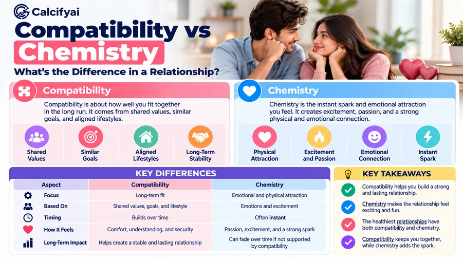 Compatibility vs Chemistry: What's the Difference in a Relationship?