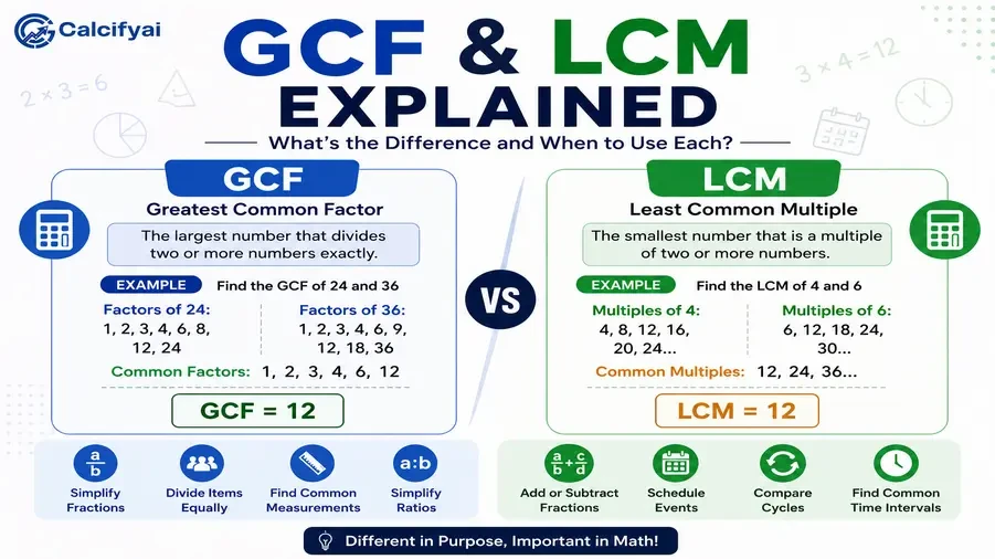 GCF & LCM Explained