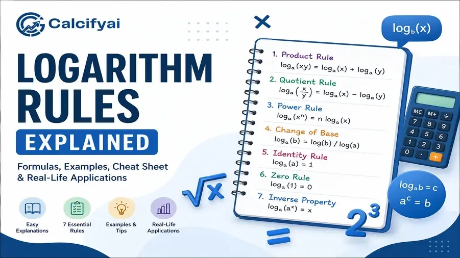 Logarithm Rules Explained