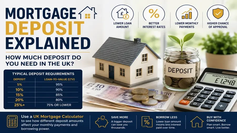 Mortgage Deposit Explained: How Much Deposit Do You Need in the UK?