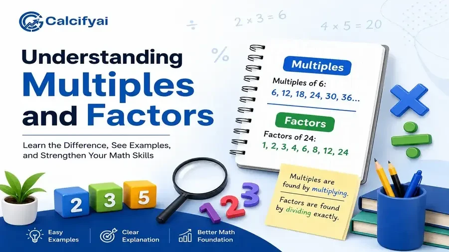 Multiples and Factors Explained: Learn the Difference with Examples