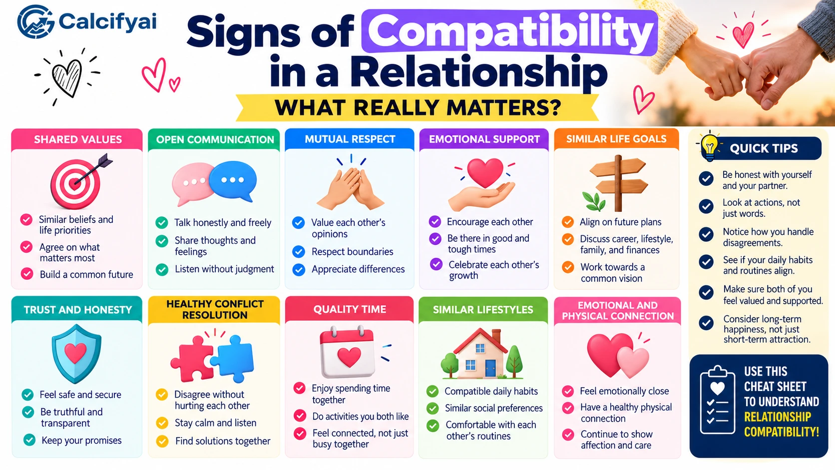 Signs of Compatibility in a Relationship: What Really Matters?